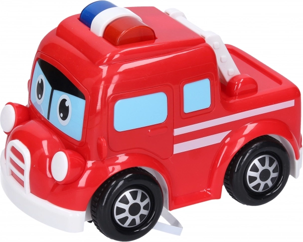 Hasičské auto s efekty 15 cm