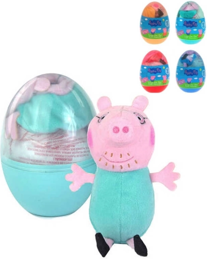 Kreativní sada vyrob si plyšáka Peppa Pig ve vajíčku - 1 kus