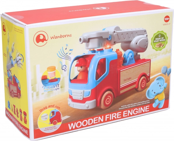 Auto Hasičské s Efekty 25 cm