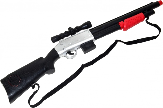 Dětská puška s popruhem 68 cm