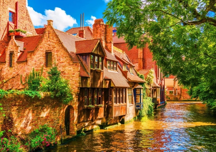 Puzzle Bruggy 1500 dílků BLUEBIRD