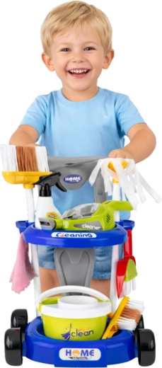 Úklidový vozík s chytrou organizací