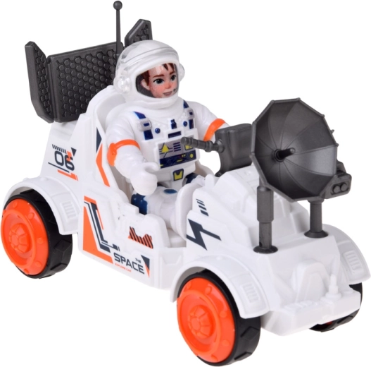 Vozidla, satelit a astronauti