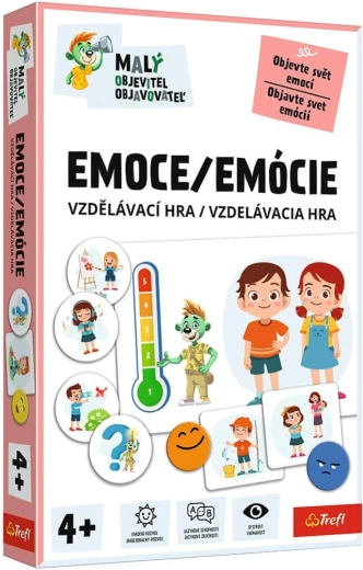 Trefl vzdělávací hra Malý objevitel: Emoce