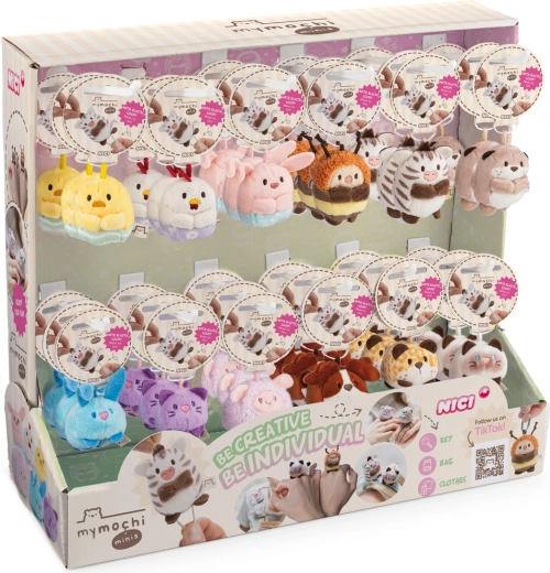 NICI display přívěsků MyMochi minis series 4 spring edition, 36 ks