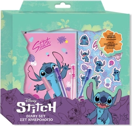 Deník s flitry Lilo & Stitch