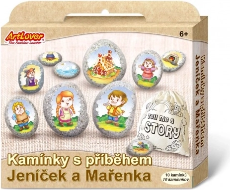 Kamínky s příběhem - Perníková chaloupka