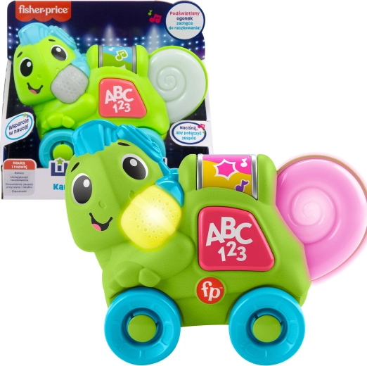 Fisher-Price Link Squad interaktivní chameleon poznává barvy