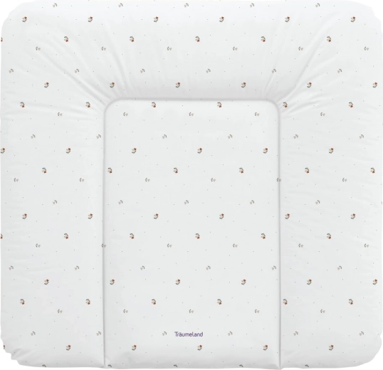 Träumeland přebalovací podložka fiore beige 75 × 75 cm