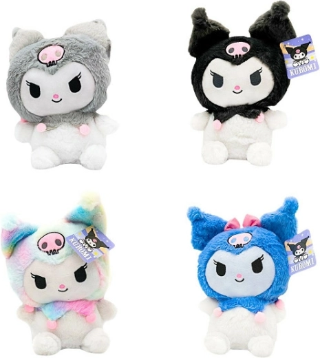 Plyšová hračka HELLO KITTY Kuromi 30 cm – nadýchaný mazlíček