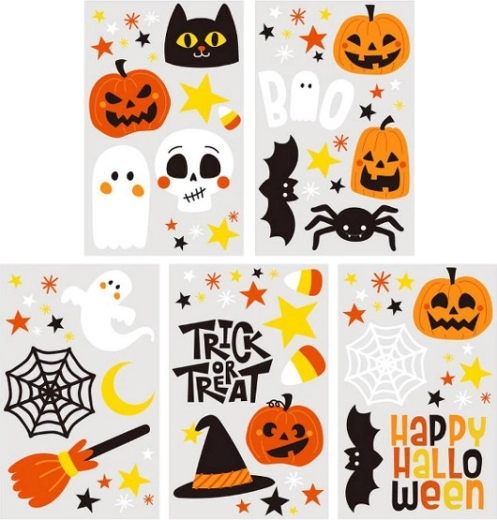 Sada omyvatelných tetování Halloween