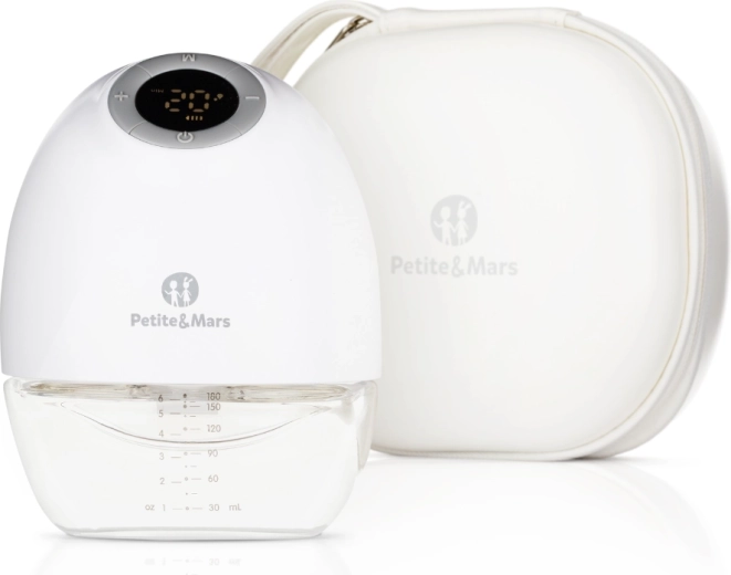 Petite&Mars elektrická handsfree odsávačka mateřského mléka Gaia