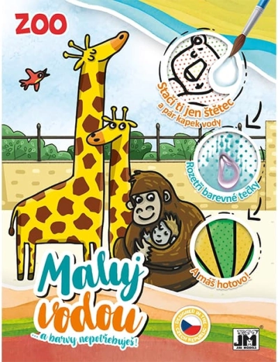 Maluj vodou A4 Zoo
