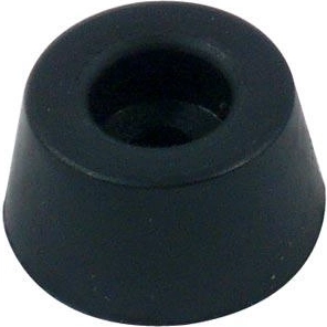 Zarážka dveřní střední 27 mm – sada 10 ks