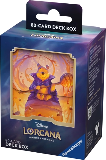 Disney Lorcana azurové moře – krabička na balíček karet Winnie the Pooh - 1 kus