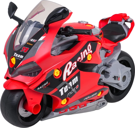 Světla, zvuky a efekt dýmu