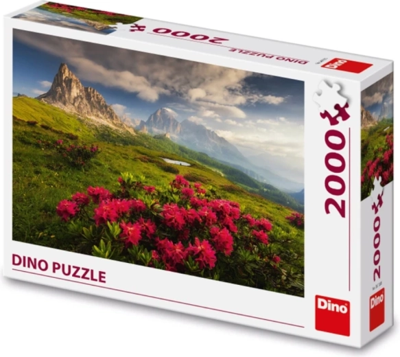 Ohromující motiv Italských Dolomit