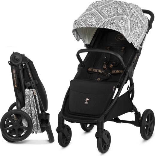 Sportovní kočárek Kinderkraft Mitzy Bizuu lunar black
