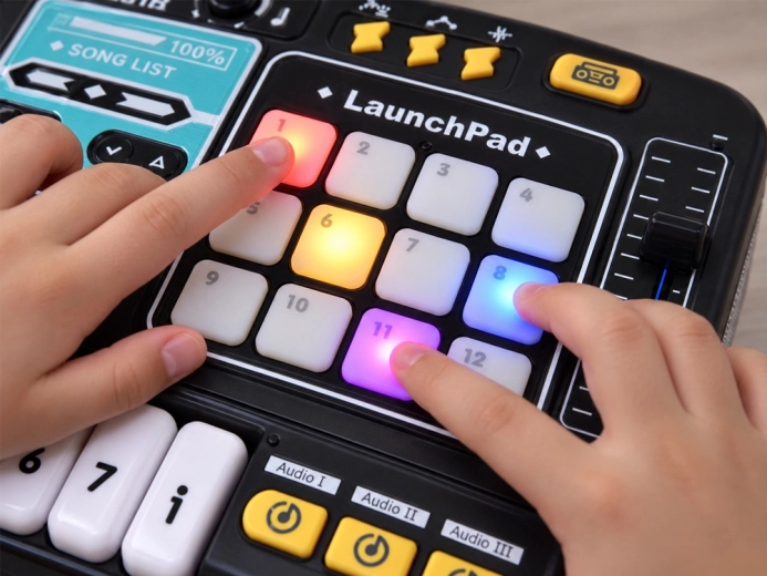 12 svítících padů LaunchPad