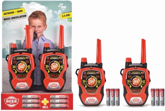 Vysílačky Dickie Toys Walkie Talkie Fun pro děti