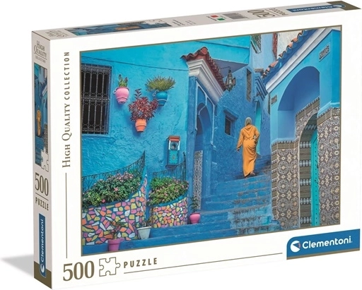 Clementoni puzzle 500 dílků best street of Chefchaouen