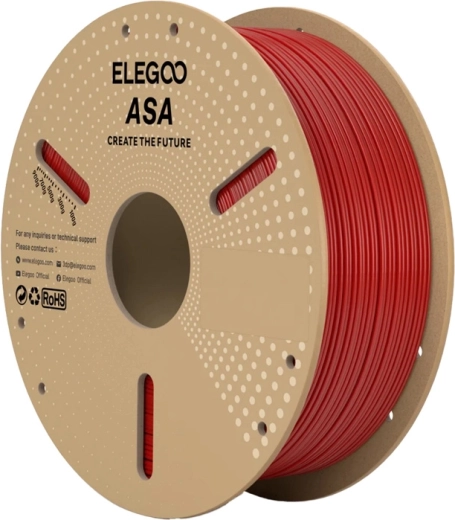 Elegoo ASA filament červený 1,75 mm