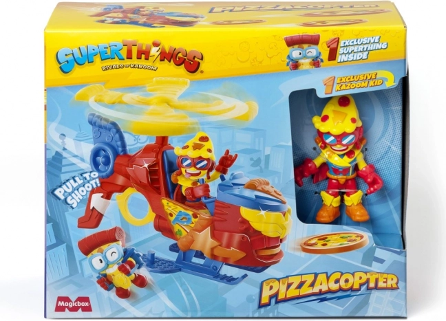 SuperThings Pizzacopter s vystřelovačem disků