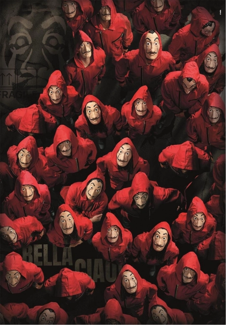 Puzzle La Casa de Papel 1000 dílků