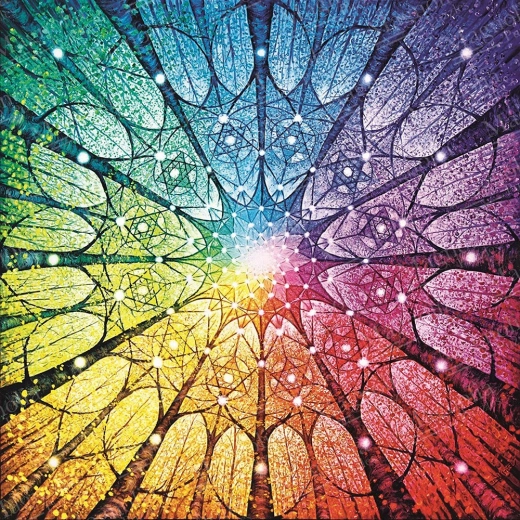 Puzzle Mandala života 1023 dílků MAGNOLIA