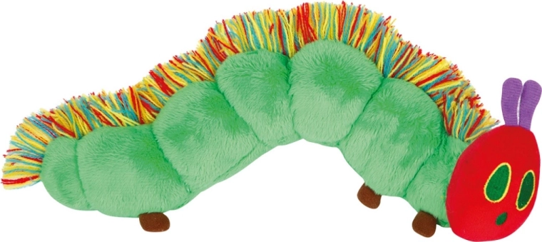 Ikonický vzhled z knihy Velmi hladová housenka