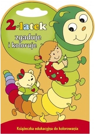 Dvouleťák hádá a vybarvuje
