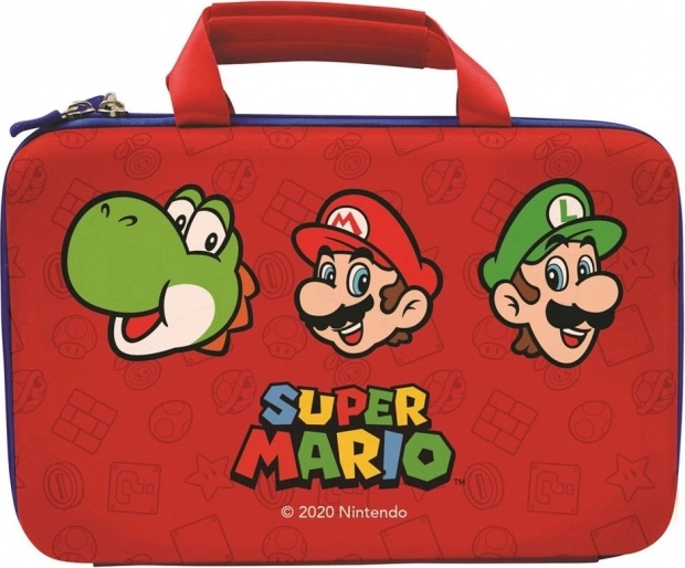 Ochranná taška na konzole a tablety do 10″ s motivem Super Mario od Lexibook