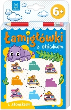 Łamigłówky s tužkou a sloníkem od 6 let