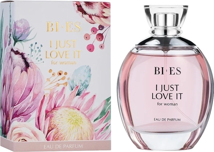 Tester dámské parfémované vody BI-ES Just Love It 100 ml