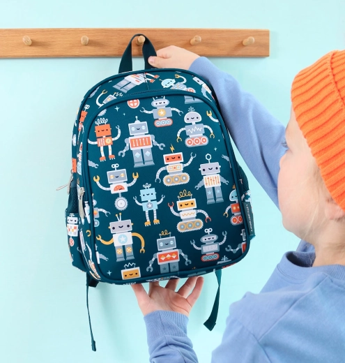 Hravý design roboti pro malé objevitele