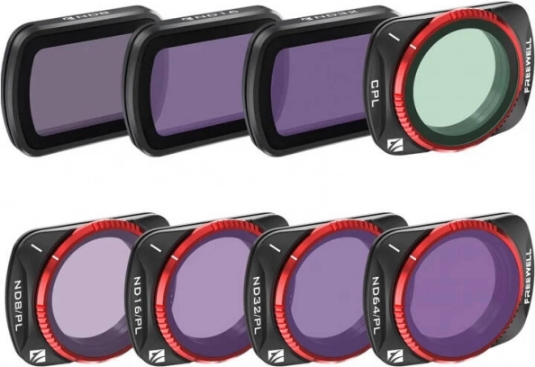 Sada filtrů pro DJI Osmo Pocket 3 od Freewell