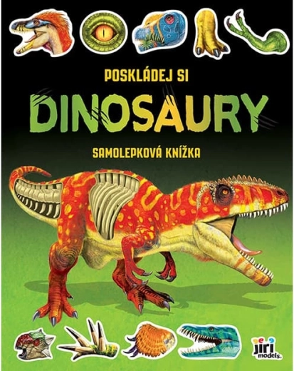 Poskládej si dinosauři – samolepková knížka
