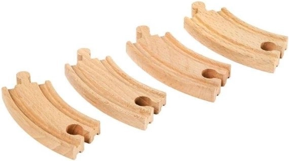 4 krátké zakřivené koleje pro variabilní stavění
