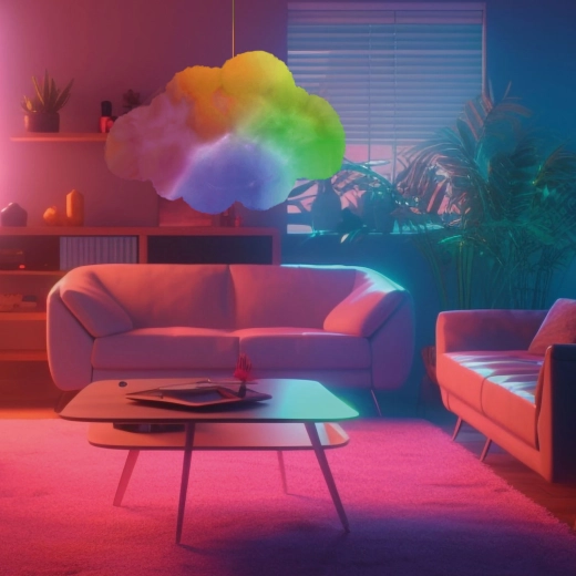 Barevné RGB osvětlení