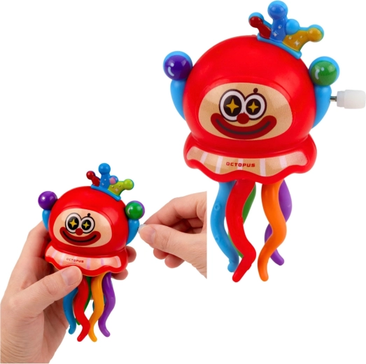 Barevná show s hýbajícími se chapadly