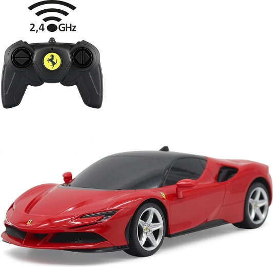 Rc auto Ferrari SF90 Stradale 1:24 červené 2,4 GHz Jamara - 1 kus