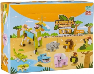 Stavebnice Animal Kingdom 12 v 1