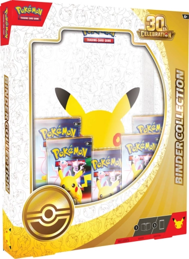 Pokémon TCG: 30th Celebration sběratelská kolekce s albem a 5 boostery