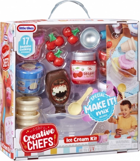 Zmrzlinový set LITTLE TIKES Creative Chefs s 17 doplňky