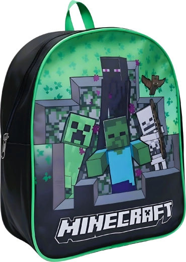 Dětský batoh Minecraft s motivem Creeper, Zombie, Enderman a Skeleton