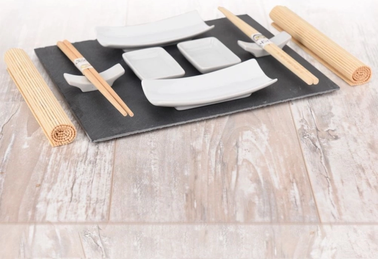 Prémiové materiály: porcelán, bambus, kámen