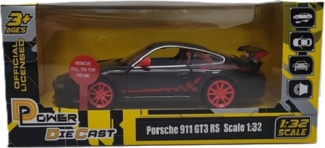 MSZ model Porsche 911 GT3 RS se světelnými a zvukovými efekty, šedý