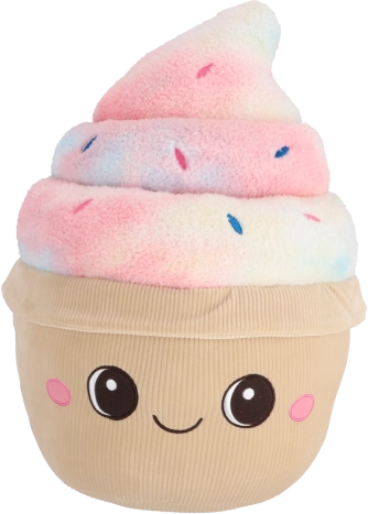 Plyšový cupcake – velký měkký mazlíček 43 cm