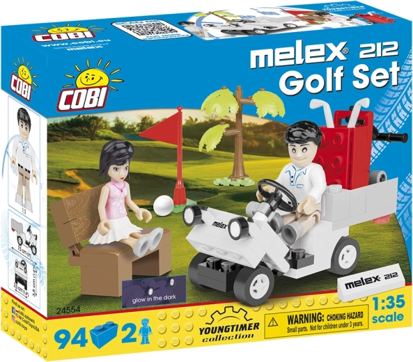 Cobi Melex golfové vozítko 1:35 - 1 kus
