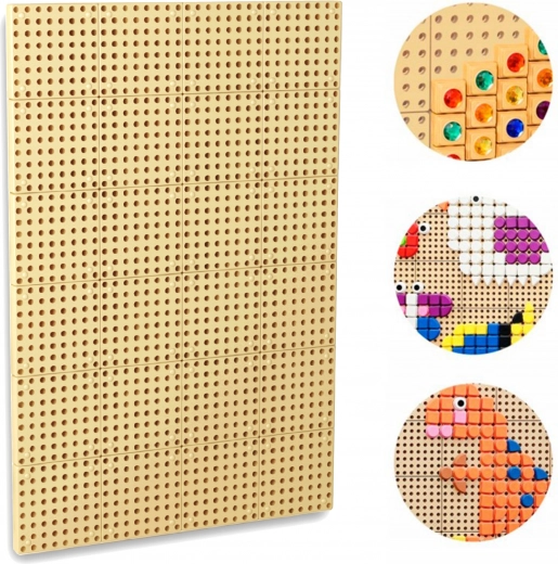 Masterkidz Kreativní nástěnná tabule STEM 120x80 cm bez montážního panelu